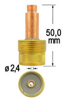 Держатель цанги TIG газ. линза JUMBO D 2,4  (45V64)
