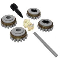 Комплект роликов к проволокоподающему устройству SS (FE,CU) V0.6 GT04 KIT №1, Kemppi, F000252