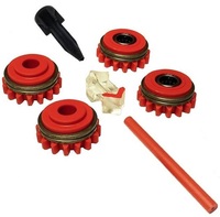 Комплект роликов к проволокоподающему устройству SS (FE,CU) V1.0 GT04 KIT №1, Kemppi, F000254