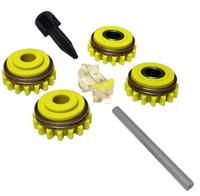 Комплект роликов к проволокоподающему устройству SS (FE,CU) V1.6 GT04 KIT №1, Kemppi, F000257