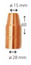  Газовое сопло X8 400-G, Kemppi, W011472